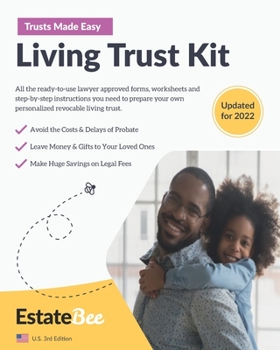 Paperback Living Trust Kit: Make Your Own Revocable Living Trust in Minutes, Without a Lawyer.... Book