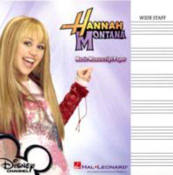 Paperback Hannah Montana Manuscript Paper Book