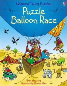 Paperback Puzzle Balloon Race Book