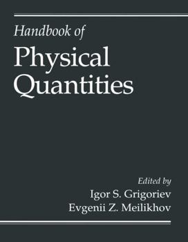 Hardcover Handbook of Physical Quantities Book