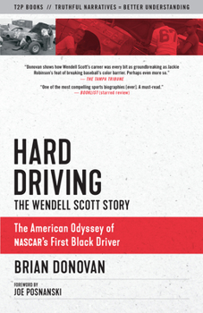 Paperback Hard Driving: The Wendell Scott Story Book