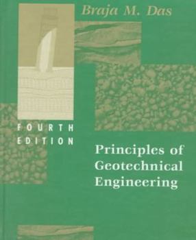 Hardcover Principles of Geotechnical Engineering Book