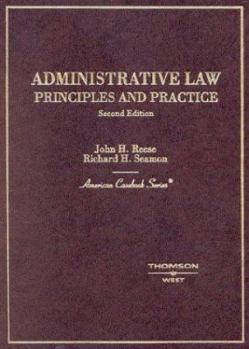 Hardcover Administrative Law: Principles and Practice Book
