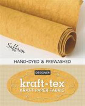 Misc. Kraft-Tex Roll Saffron Hand-Dyed & Prewashed: Kraft Paper Fabric, 18.5 X 28.5 Roll Book