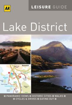 Paperback AA Leisure Guide Lake District Book