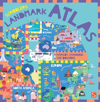 Board book Scribblers Landmark Atlas Book