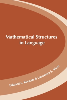 Paperback Mathematical Structures in Languages Book