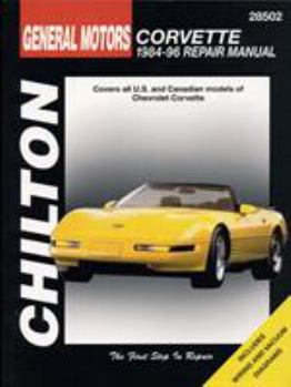 Paperback Chevrolet Corvette, 1984-96 Book