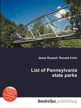 Paperback List of Pennsylvania State Parks Book
