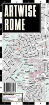 Map Artwise Rome Museum Map - Laminated Museum Map of Rome, Italy Book