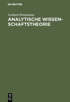 Hardcover Analytische Wissenschaftstheorie [German] Book