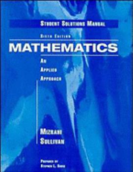 Paperback Mathematics, Student Solutions Manual: An Applied Approach Book