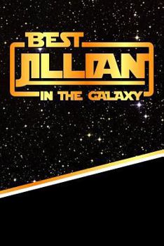 Paperback The Best Jillian in the Galaxy: Isometric Dot Paper Drawling Notebook Feature 120 Pages 6x9 Book