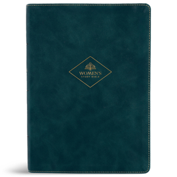 Imitation Leather CSB Women's Study Bible, Peacock Leathertouch Book