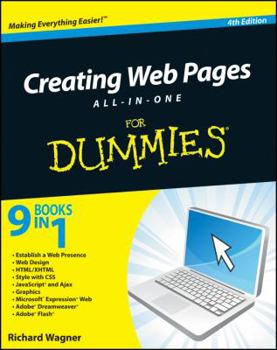 Paperback Creating Web Pages All-In-One for Dummies Book