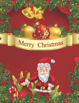 Merry Christmas: An Adult Coloring Book with Fun, Easy, and Relaxing Designs