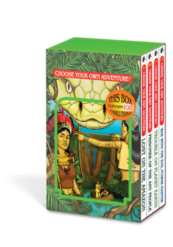 Lost on the Amazon / Prisoner of the Ant People / Trouble on Planet Earth / War with the Evil Power Master (Choose Your Own Adventure 9-12) (Box Set 3) - Book  of the Choose Your Own Adventure Chooseco