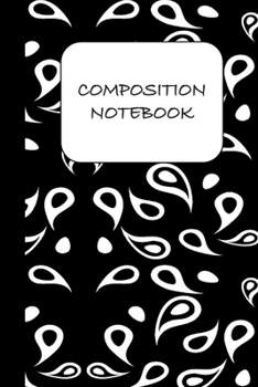 Paperback Composition Notebook: Unique college ruled lined notebook Book