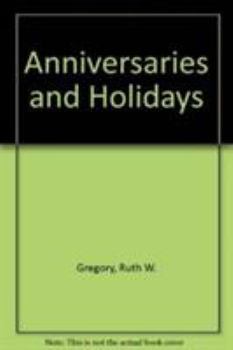 Hardcover Anniversaries and Holidays Book
