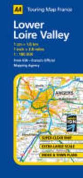 Lower Loire Valley (AA Road Map France) (AA Road Map France Series)