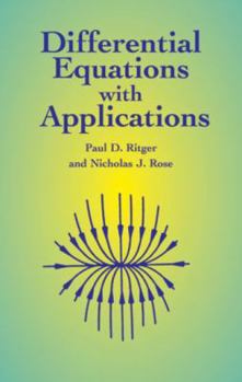 Paperback Differential Equations with Applications Book