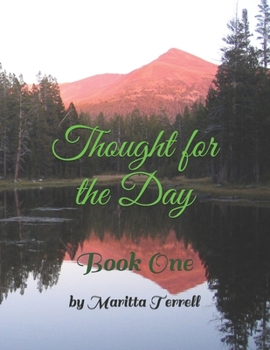 Paperback Thought for the Day: Book One Book