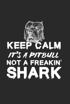 Paperback Pitbull Notebook: Diary Journal 6x9 inches with 120 Lined Pages Book