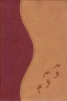 Hardcover Soft-Touch Inspirational Journal - Footprints Design Book