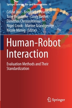 Paperback Human-Robot Interaction: Evaluation Methods and Their Standardization Book