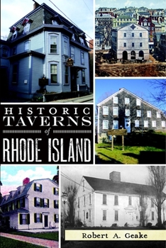 Paperback Historic Taverns of Rhode Island Book