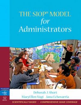Paperback The SIOP Model for Administrators Book