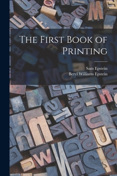 Paperback The First Book of Printing Book