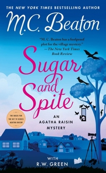 Mass Market Paperback Sugar and Spite: An Agatha Raisin Mystery Book