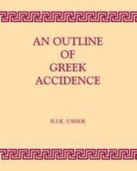 Paperback Outline of Greek Accidence Book