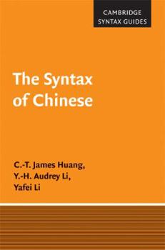 Hardcover The Syntax of Chinese Book