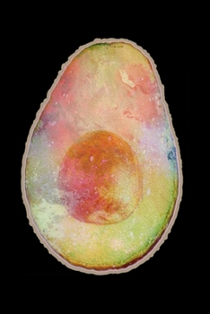 Paperback Composition Notebook: Open Avocado Ketogenic Plant Based Diet Themed Lined Notebook Journal Diary 6x9 Book