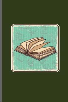 Distressed Vintage Book: Book readers notebooks gift (6"x9") Dot Grid notebook to write in