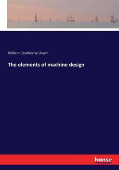 Paperback The elements of machine design Book