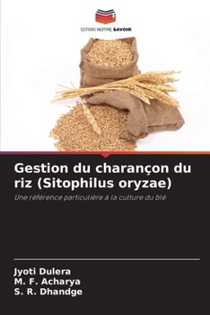 Paperback Gestion du charançon du riz (Sitophilus oryzae) [French] Book