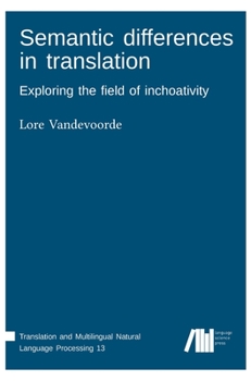 Hardcover Semantic differences in translation Book