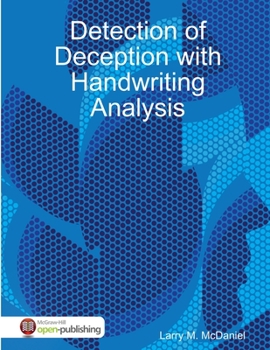 Paperback Detection of Deception With Handwriting Analysis Book