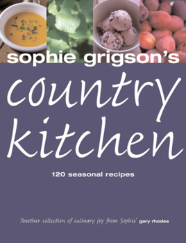 Paperback Sophie Grigson's Country Kitchen Book