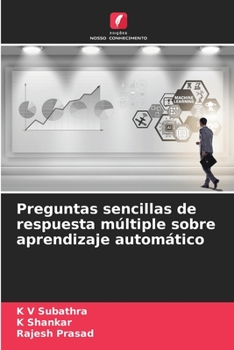 Paperback Preguntas sencillas de respuesta múltiple sobre aprendizaje automático [Spanish] Book