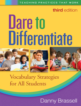 Paperback Dare to Differentiate: Vocabulary Strategies for All Students Book