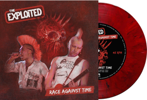 Vinyl Race Against Time   Red Marble Book