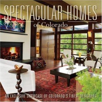 Hardcover Spectacular Homes of Colorado Book