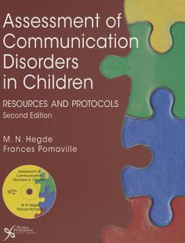 Paperback Assessment of Communication Disorders in Children: Resources and Protocols [with Cdrom] [With CDROM] Book