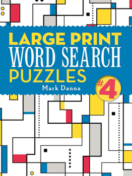 Paperback Large Print Word Search Puzzles 4 [Large Print] Book