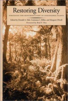 Paperback Restoring Diversity: Strategies for Ereintroduction of Endangered Plants Book