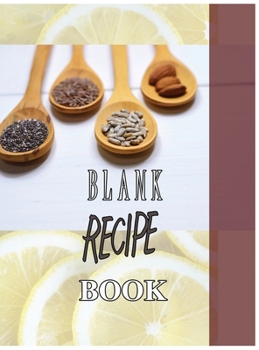 Hardcover Blank Recipe Book To Write In Blank Cooking Book Recipe Journal 100 Recipe Journal and Organizer (blank recipe book journal blank Book